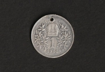 1 korona 1916 Austria 