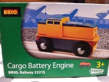 BRIO 33215 Lokomotywa CARGO na baterię