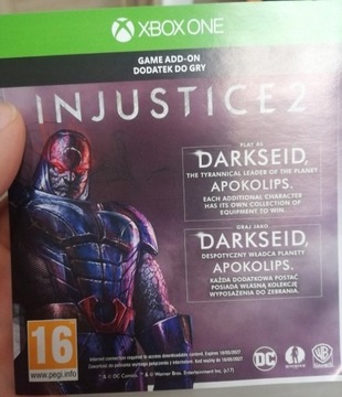 Injustice 2 - Darkseid DLC Xbox One / Series X 