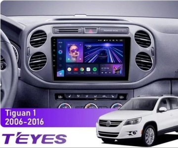 Radio Teyes CC3 6+128Gb VW Tiguan 1 2008-2016