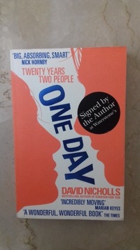  David Nicholls ONE DAY (signed by the author)