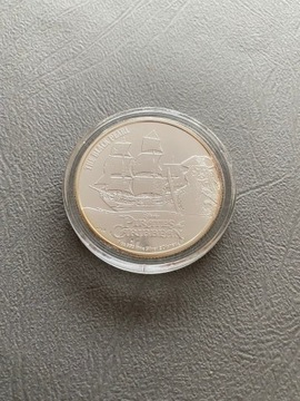 Srebrna moneta Czarna Perła Piraci z Karaibów 1Oz 