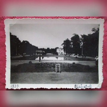 BIAŁYSTOK PARK PLANTY 1937 r.