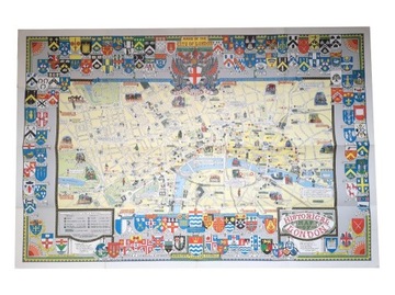 Bartholomews Historical map of London