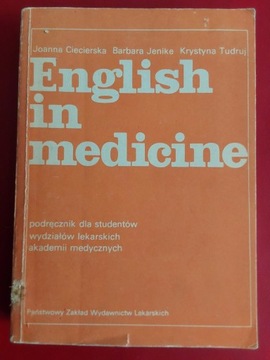 English in medicine Podręcznik Ciecierska, Jenike 