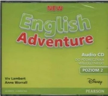 NEW ENGLISH ADVENTURES 2 zestaw 3xCD