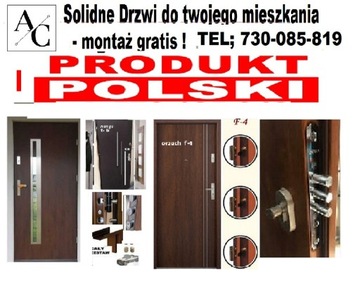 DRZWI zewnętrzne-wejściowe z montażem GRATIS