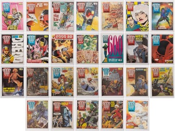 Kolekcja komiksów 2000 AD 1988-1989 (Judge Dredd)