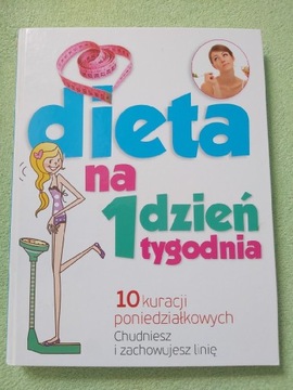 Książka dieta na 1 dzień tygodnia