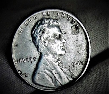 LINCOLN  CENT---1943--- USA-