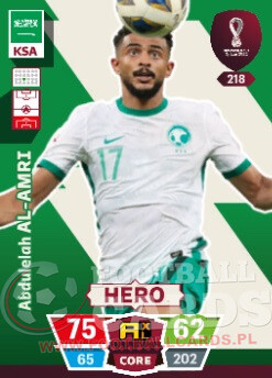 FIFA WORLD CUP QATAR 2022 - 218 Abdulelah Al-Amri