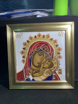 Ikona Matki Bożej Czułej -Eleusa