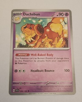 Karta Pokemon Dachsbun