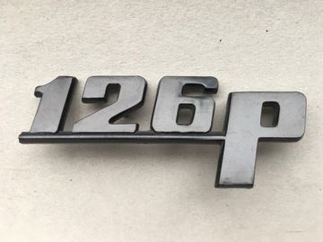 Fiat 126p Maluch emblemat znak znaczek logo PRL