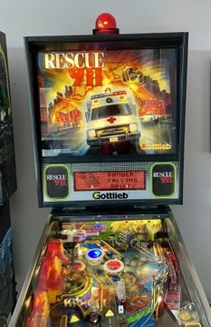 Flipper Fliper Pinball Gotlieb Rescue 911