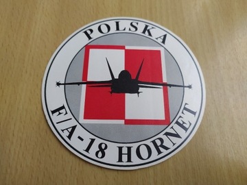 F/A -18 Hornet Polska - naklejka 