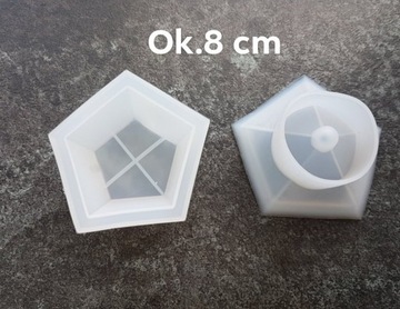 Forma silikonowa pudełeczko żywica 