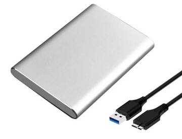 Dysk zewnętrzny SSD 1TB 2,5" USB 3.0 metal + etui