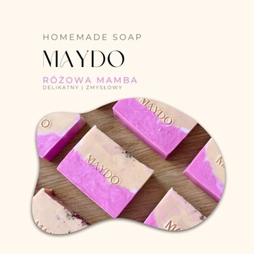 Mydło handmade Maydo SPA - różowa mamba