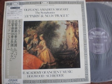 Hogwood & Schroder Mozart Sym. 31 & 38 I wyd. JAP.