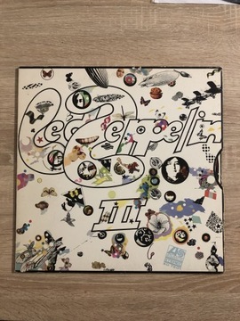 Led Zeppelin III 3 Kręcone Koło USA EX+