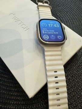 Apple Watch Ultra 49mm Titanium White Ocean A2684 