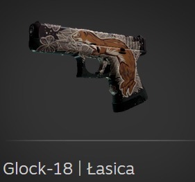 Glock-18 | Łasica cs:go skiny CS2