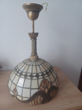 Lampa witrażowa 