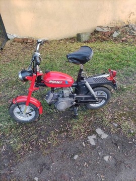 Motorynka Romet M1 z 1980 zarejestrowana 