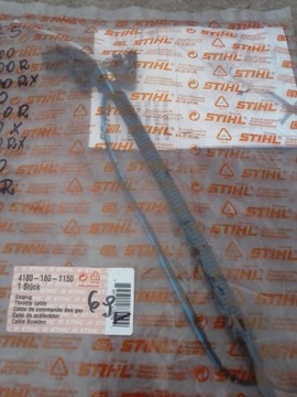 Linka cięgna gazu 41801801150 STIHL kosa