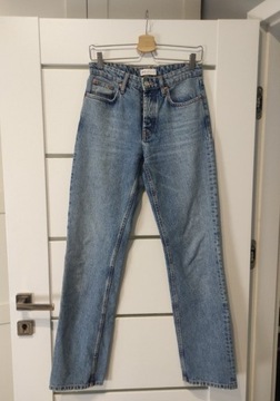 Spodnie jeansy boyfriend damskie Zara rozmiar 36/S