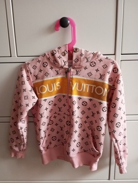 Bluza dziewczęca Louis Vuitton,LV,monogram, stylizowana 