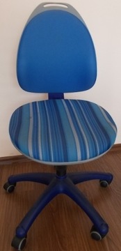 Fotel do biurka dziecięcy kettler niebieski