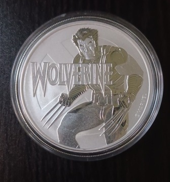 Wolverine 1 oz.Menniczy.Seria Marvel.