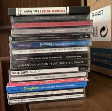 zestaw 35 CD filmowa, jazz, pop, klasyczna