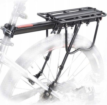 Bagażnik rowerowy tylny aluminiowy do 50 kg