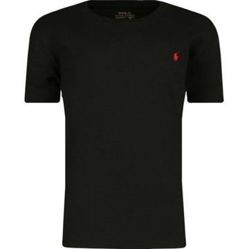 Koszulka T-shirt Ralph Lauren SlimFit czarny r. S