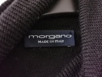 Morgano włoski sweter z 100% wełny dziewiczej r. S