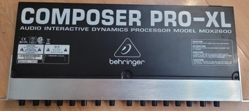 Behringer MDX2600 bramka szumów kompresor limiter