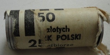 5 ZŁOTYCH Z ROLKI CENA ZA ROLKĘ 1989 ROK