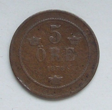 5 ore 1878 Szwecja