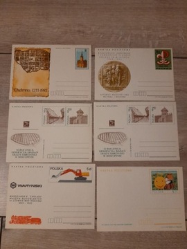 Stare pocztówki- kolekcja 146 szt.