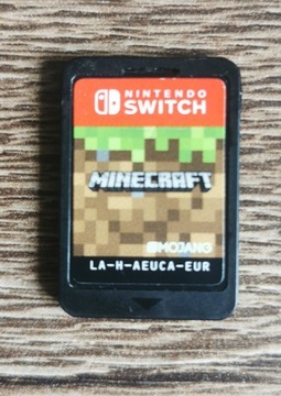 Minecraft na Nintendo Switch. Uszkodzona. 