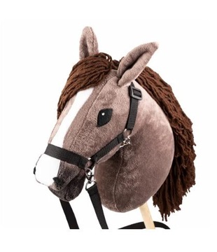 Hobby horse koń na kiju skippi kasztanowy