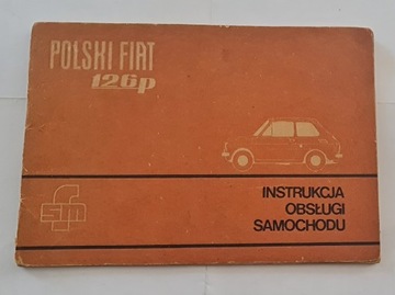 Instrukcja obsługi Polski Fiat 126p 1977 ORYGINAŁ 