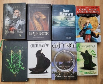 ZESTAW 8 książek fantasy