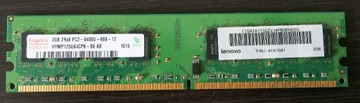 RAM DDR2 2GB HYNIX 800MHz HYMP125U64CP8-S6 AB