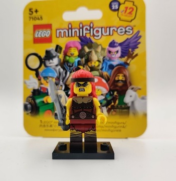 LEGO minifigurki seria 25 - wojowniczka - col25 