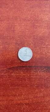 Moneta 5 groszy 1958 PRL