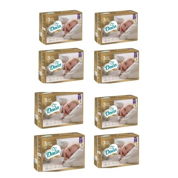 Pampersy Dada 3 Extra Care 3-6 kg | 8 x 40 szt. 